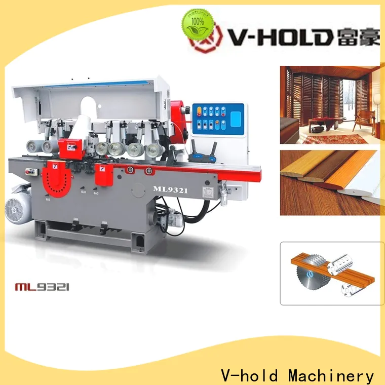 High accuracy multi blade rip saw supply for wood moulding
