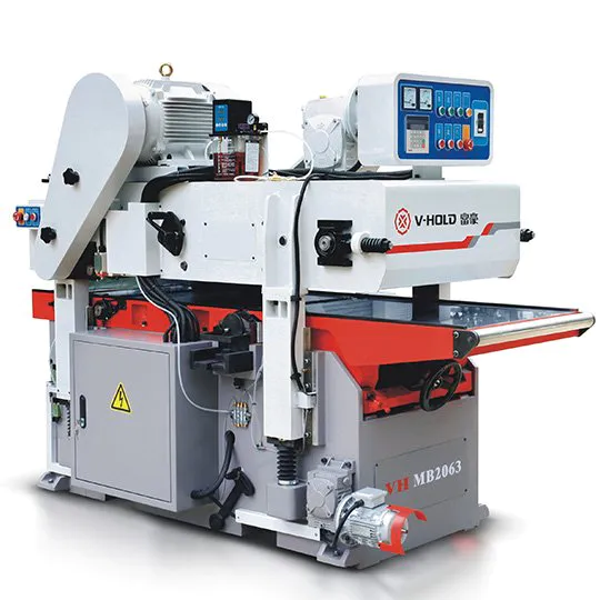 V-hold Machinery High-efficient double side planer factory for solid wood