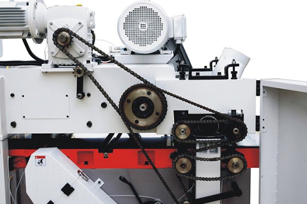High-efficient double side planer machine maker for solid wood-7