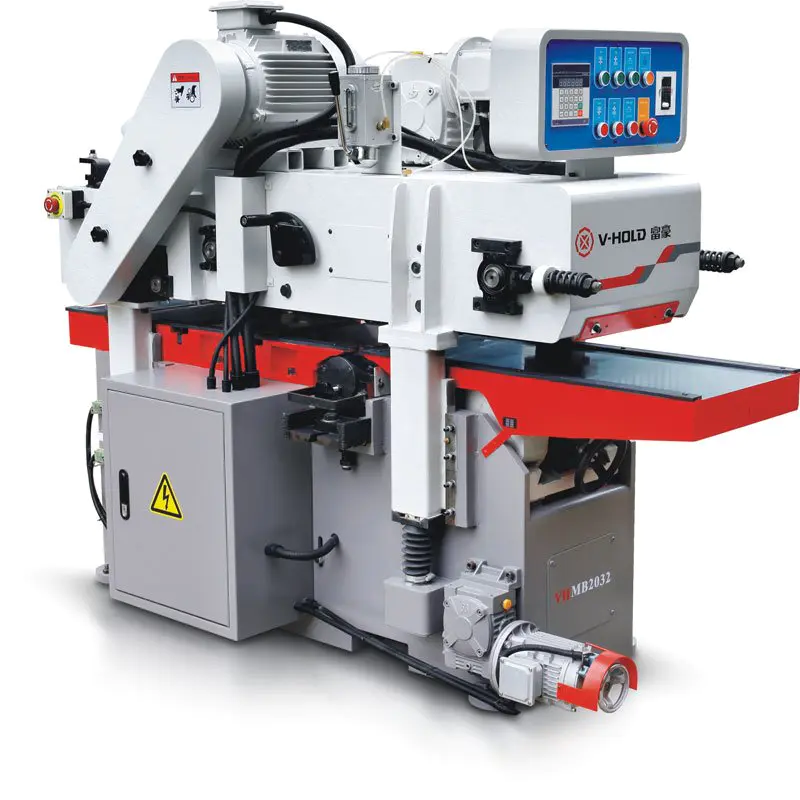 V-hold Machinery two sided planer supplier for plywood